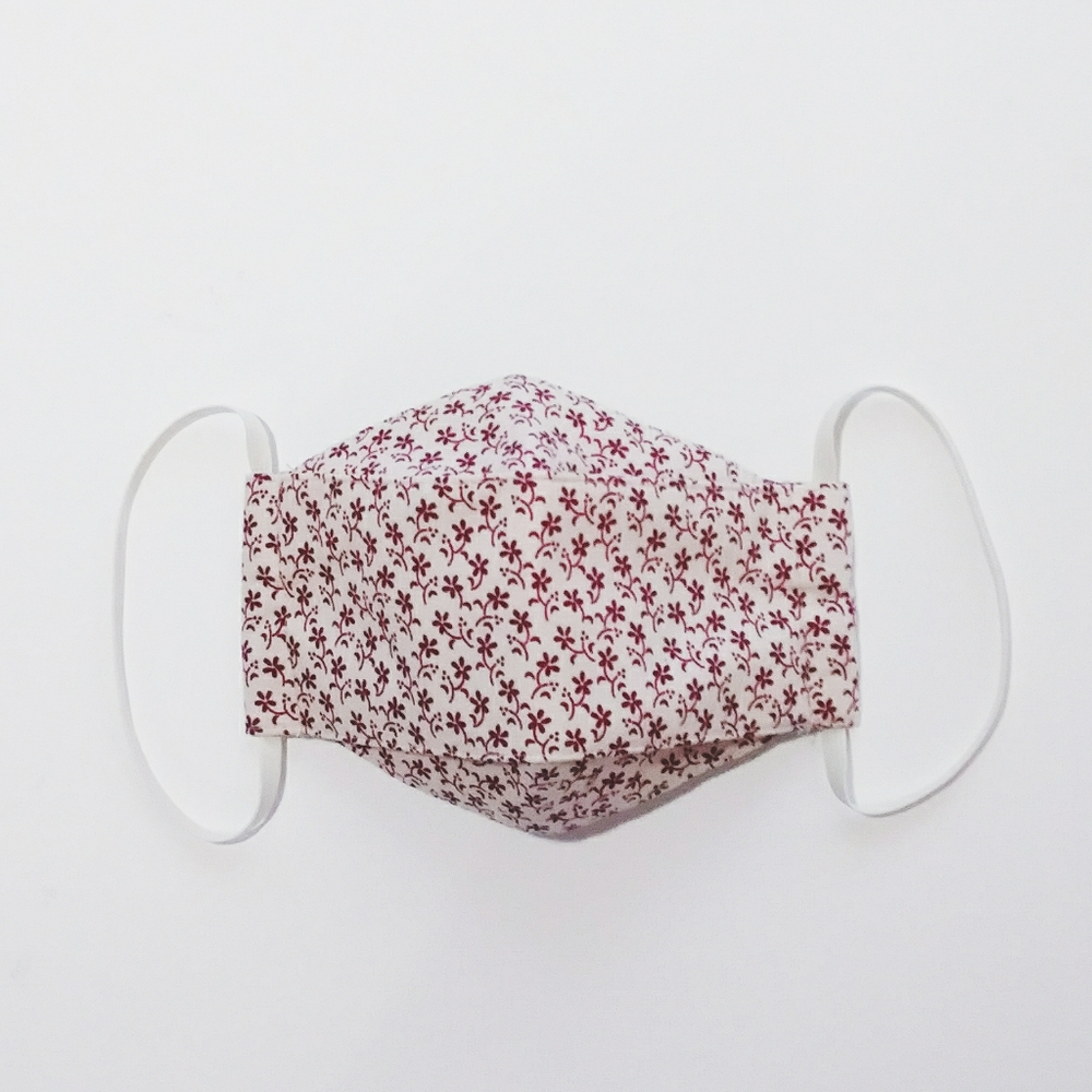 3D Flower Patterned Face Mask - Picture 4 of 7